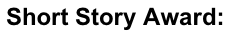 Short Story Award:
